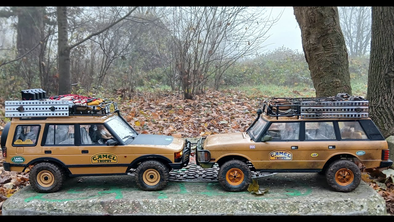 Essai de 2 FMS Camel Trophy modifié scale live 05.12.2025