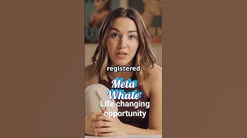 meta whale is officially   llc company registration #metawhale #ces #holiverse #ai  #shots #viral