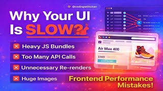 Why Your Frontend App Is Slow 🚨 | Real UI Performance Mistakes Explained