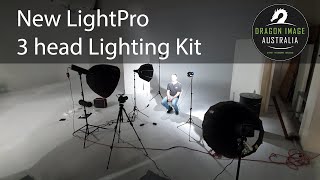 LightPro 400w 3 Light LED Video Interview Kit screenshot 4
