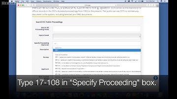 FCC Commenting Instructions