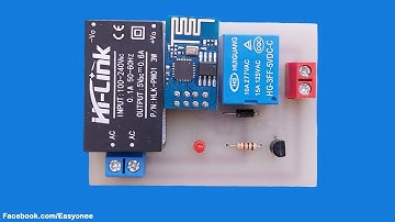 Smart Home Remote Control Switch ESP 01 | PCB + Schematic