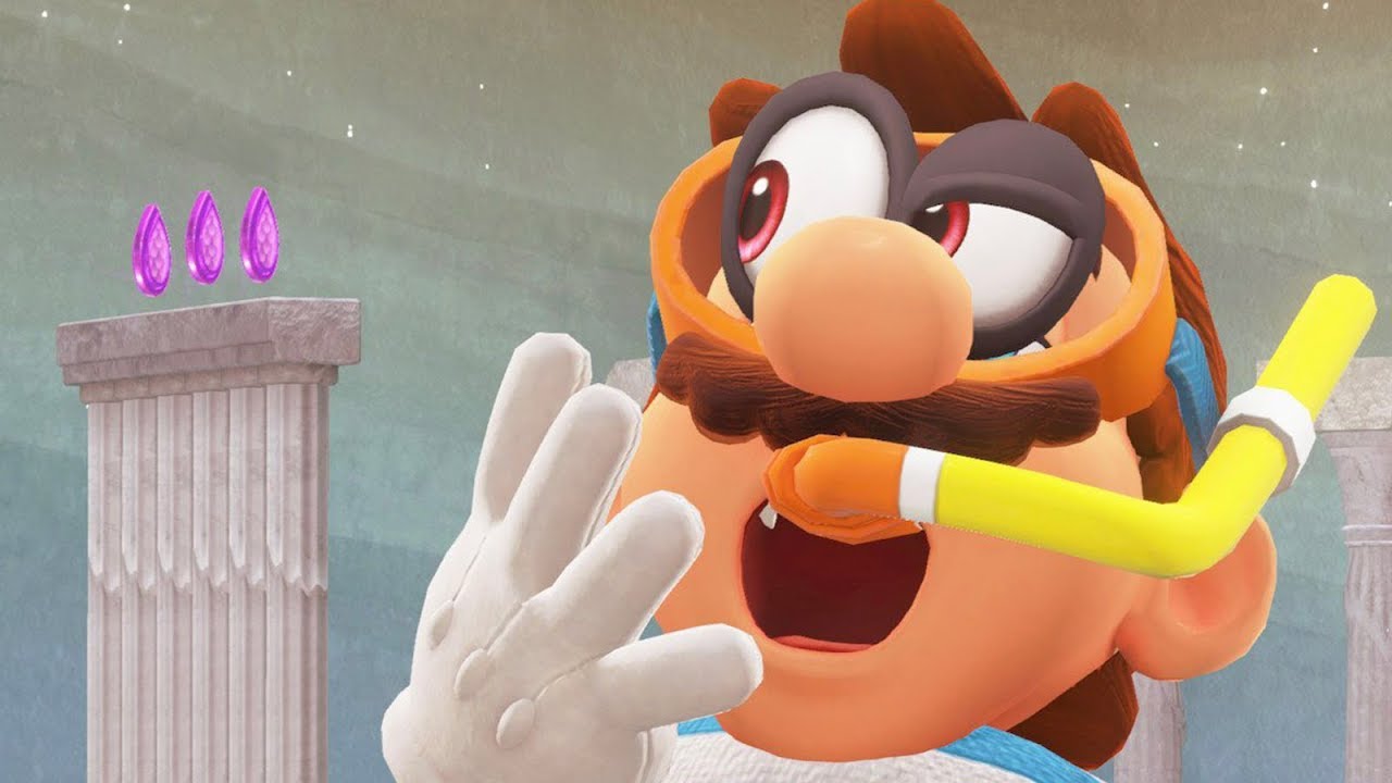 mario party switch Aquatic Scavenger Hunt - Super Mario Odyssey Deluxe