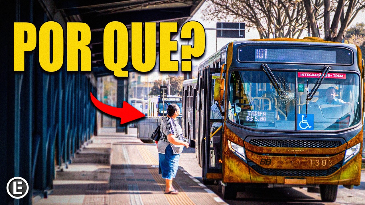 Por que NINGUÉM Usa Mais o Ônibus no Brasil?!