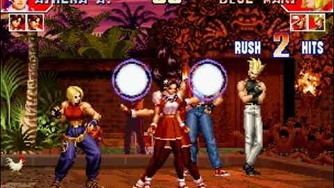 kof 97 athena and mary bug athena gone