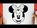 COMO DESENHAR A MINNIE MOUSE