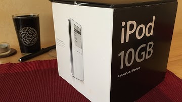 Apple iPod classic 3rd generation unboxing