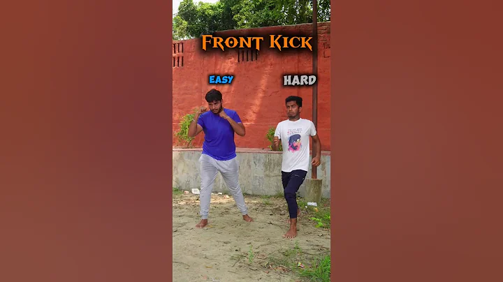 ❗️Easy    V/S   Hard   ❗️  Kick Variation    #shorts #taekwondo #kickboxing