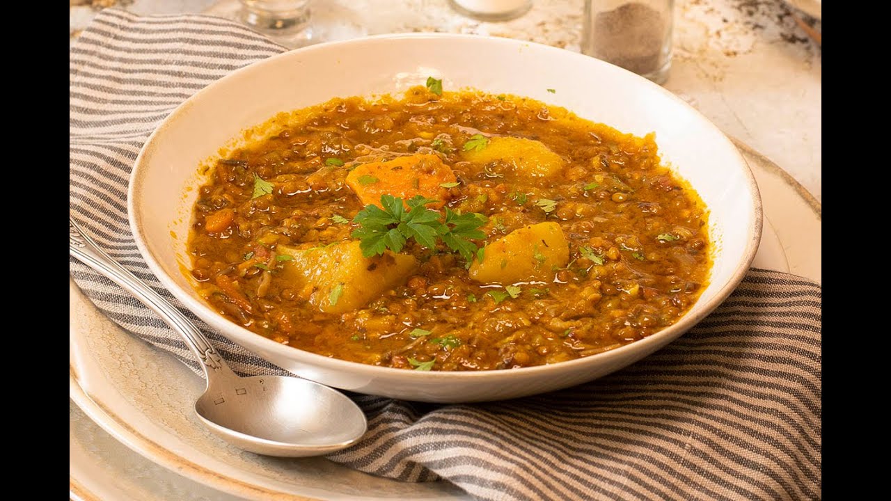 Lentejas con verduras. KENWOOD COOKING CHEF XL