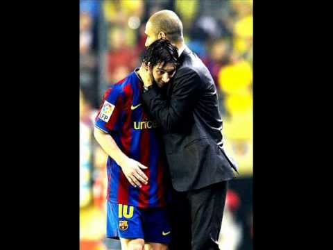 Lionel Messi & Pep Guardiola moments.