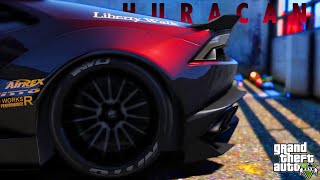 GTA 5 | Lamborghini Huracan Liberty walk | showcase | cinematic shots