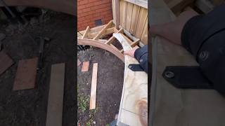 Building A Curved Seat Around A Fire Place Part 2