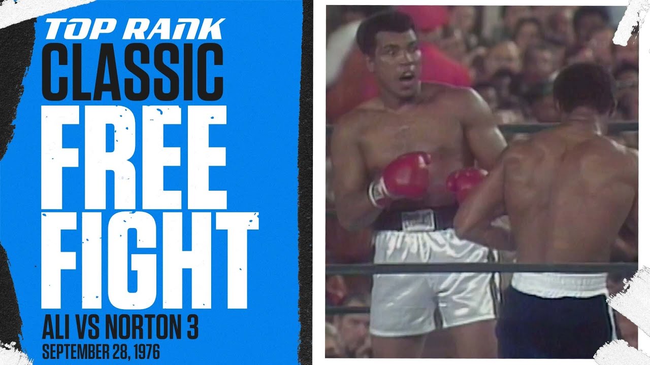 Muhammad Ali vs Ken Norton 3 | SEPT 28, 1976 | FREE FIGHT