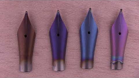 Anodized Titanium Nibs
