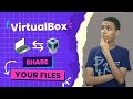 طريقة مشاركة الملفات بين النظام الوهمى والنظام الاساسى VirtualBox 