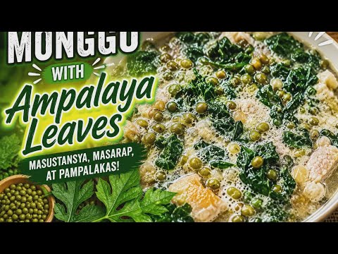 Monggo with ampalaya leaves