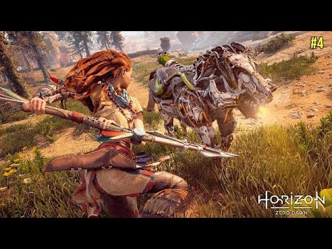 Fighting Tallneck Machine | Horizon Zero Dawn Gameplay #4 - YouTube