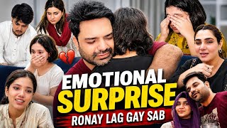 SURPRISE TO BOHAT EMOTIONAL HOP GYA // SAB KA RO RO K BURA HAAL // ASIM BHI RONAY LAGA GAYA