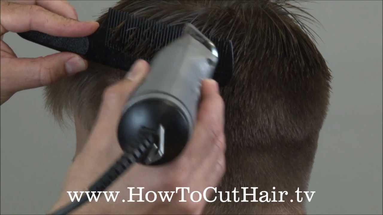 how to cut hair with clippers and comb