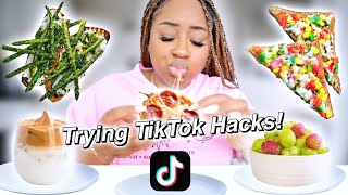 Testing Viral TikTok Food Hacks and Recipes!