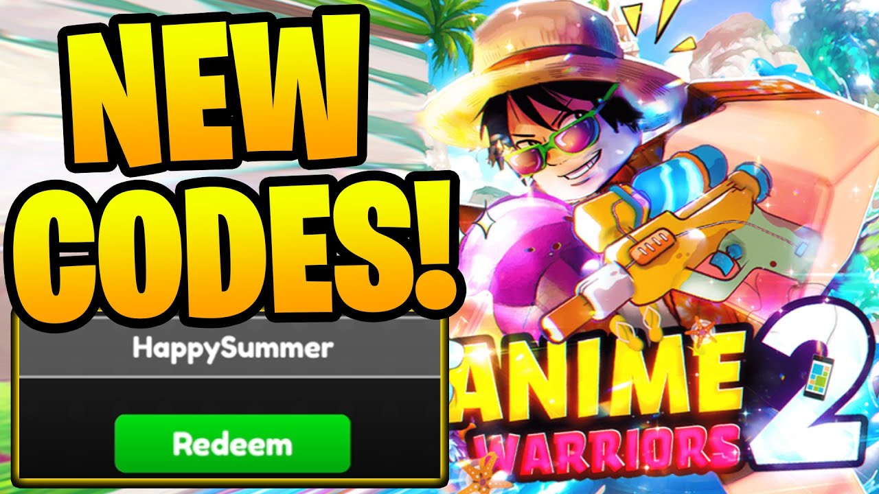 NEW* ALL CODES FOR Anime Warriors Simulator 2 IN JULY 2023 ROBLOX