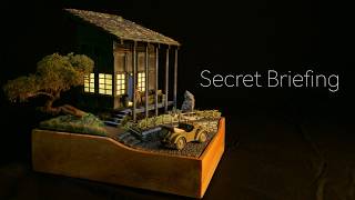 Secret Briefing diorama