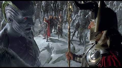Thor Vs Frost Giants | Odin comes to rescue Thor | Short Clip from movie THOR