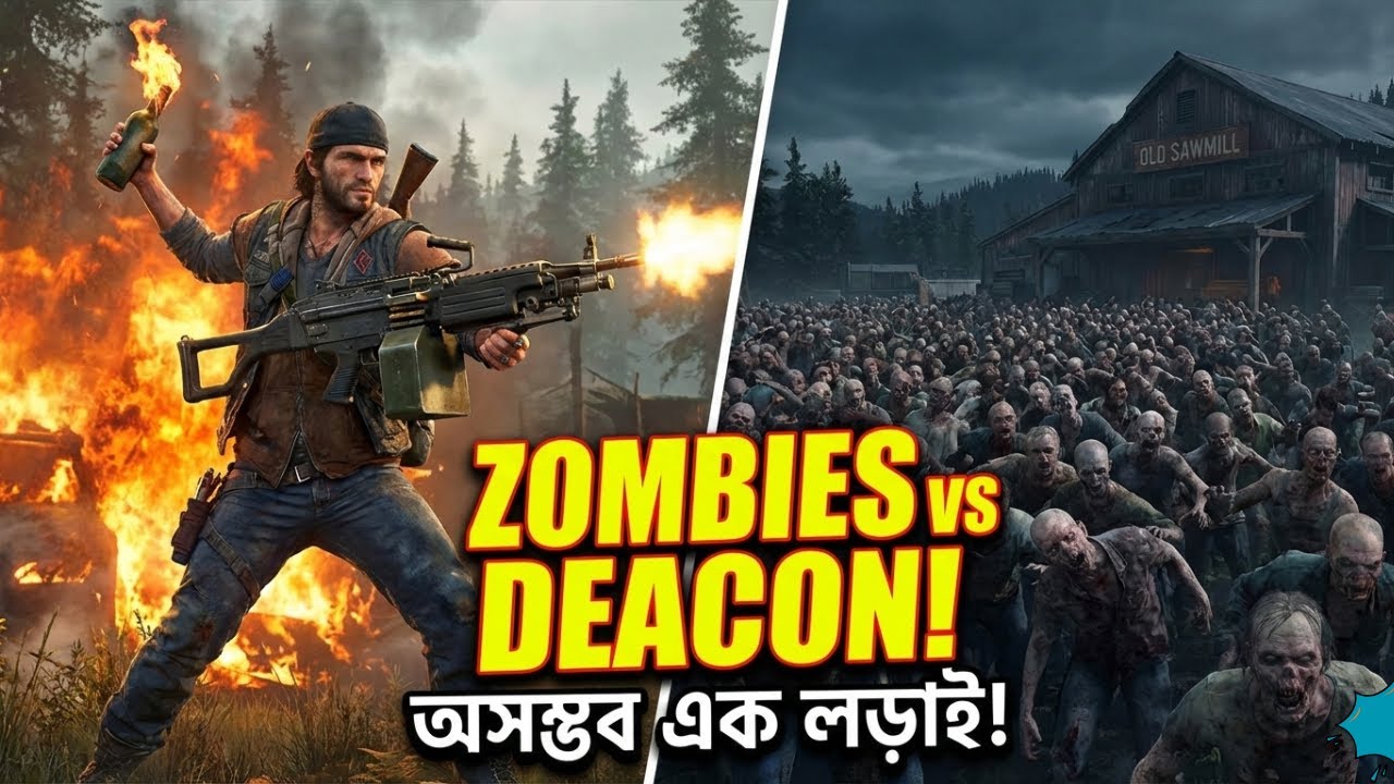 DAYS GONE Gameplay | THE BIGGEST HORDE: OLD SAWMILL!🔥(Sagor Zone Gameplay) 