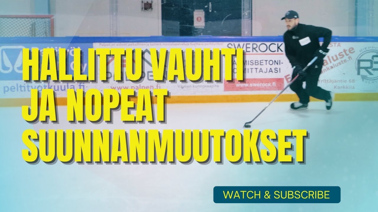 Hallittu Vauhti Ja Nopeat Suunnanmuutokset 🏒💨