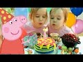 Свинка Пеппа День Рождения свинки Пеппы Мультфильм Peppa Pig Мультик с игрушками Новая серия