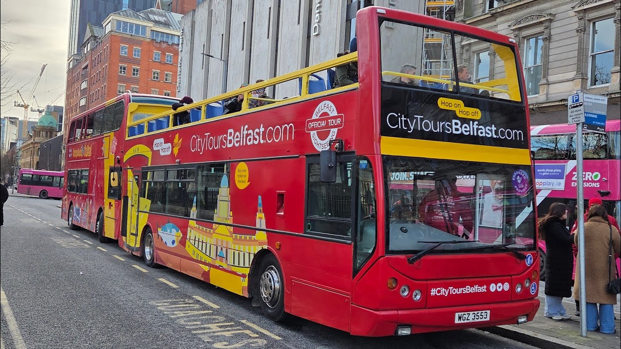 Ride on City Tours Belfast Volvo B7TL East Lancs Vyking WGZ 3553 / Ex Bus Eireann DD22.