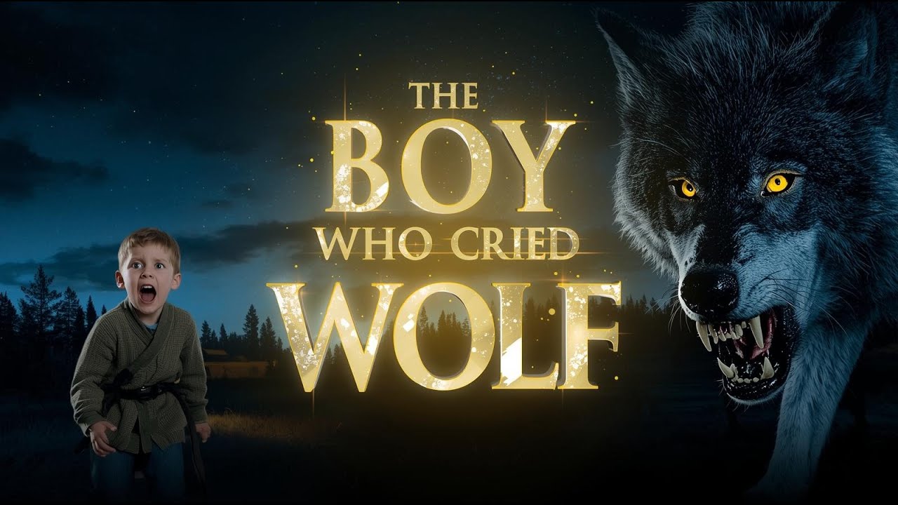 The Boy Who Cried Wolf Story in English | Moral Story for Kids ...