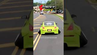 Nissan 350Z Stance Green 350Z Camber