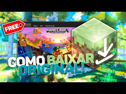 COMO BAIXAR MINECRAFT DE GRAÇA no SITE OFICIAL! - (TUTORIAL