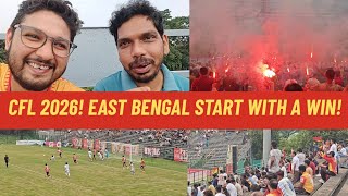East Bengal vs George Telegraph Match VLOG!🔥 CFL 2026!❤️