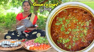 Guinea fowl gravy l கிராமத்து கிண்ணி கோழி கிரேவி l Kinnikozhi gravy in Tamil