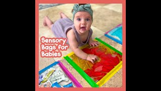 Sensory Bags for Babies - Easy to Make!
