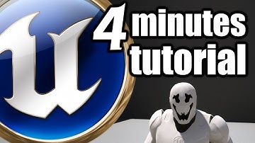 UE 4 Minutes TUTORIAL - Rorschach face mask material animation