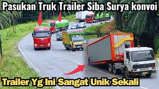 Truk Traier Yang Satu Ini Unik Sekali Beda Dari Pada Yang Lain Perdana Lewat Dari Bukit Kodok