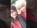 Boruto sama Sarada cocok banget ya🤭☝🏻#Borusara#Boruto#Sarada#Edits #cosplay
