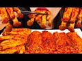 ASMR SPICY MUSHROOMS MUKBANG 매운 불닭팽이버섯 먹방 JAMUR ENOKI PEDAS NO TALKING EATING SOUNDS