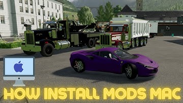 HOW TO INSTALL APPLE mods for FARMING SIMULATOR 22 MAC