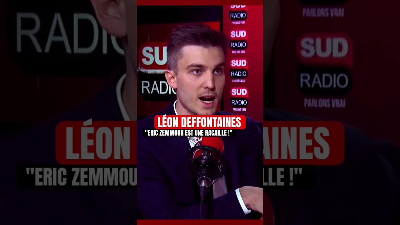 Léon Deffontaines : "Éric Zemmour est une racaille !"