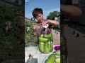 Why Do Chinese People Pour Rice Water Over Cucumber! 🥒 😳 #shortsvideo