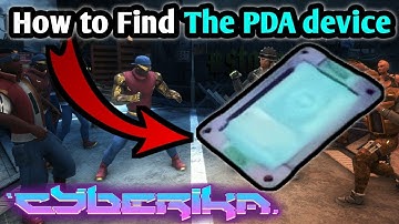 How To Get The PDA device "the informant" | Cyberika: Action Cyberpunk RPG  "cyberika story" #12