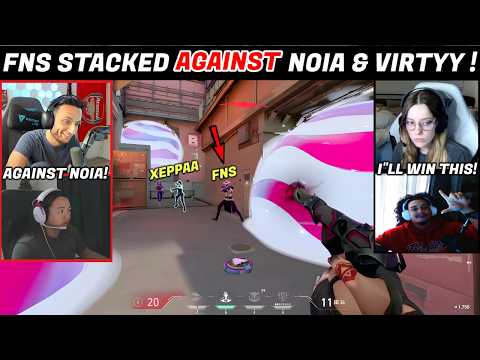 13 Minutes of Unbelievable Moments from FNS & Xeppaa Vs SR Noia & LOUD Virtyy in Ranked!