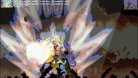 NightMare Broly vs SSJ5 Goku(Rematch)