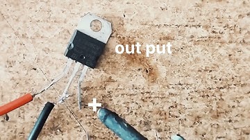 7809  voltage regulator connection #video #electronicec