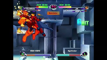 MvC2: Spr0cter - Jin Mind Games Rushdown sequence .:5.19.22:.