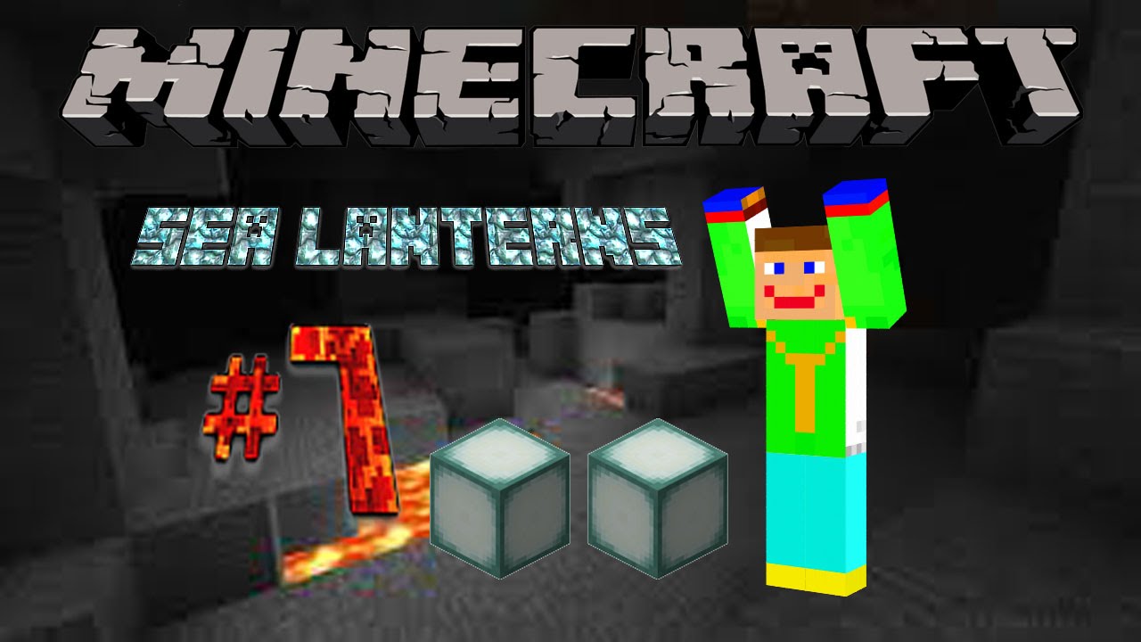 Minecraft - Finding Sea Lanterns - Part 7 - YouTube